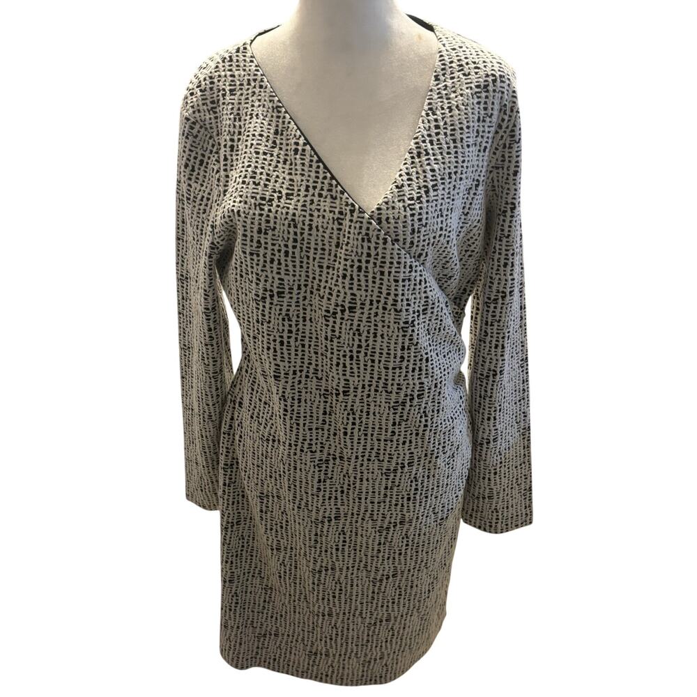 Harve Bernard Dress Black And White Tweed Dress NWT MSRP $89 Work Church